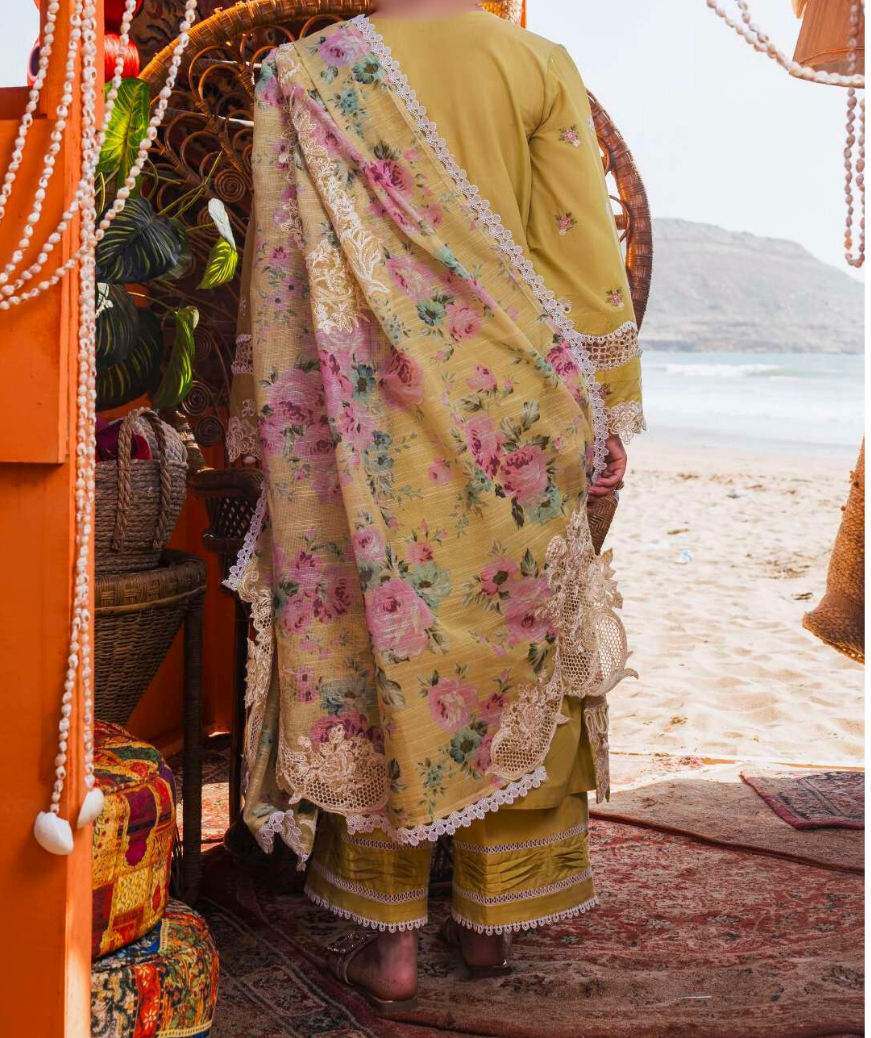Elaf X Hania Aamir Hai Kuch Festive Lawn - EHK-02B Nargis