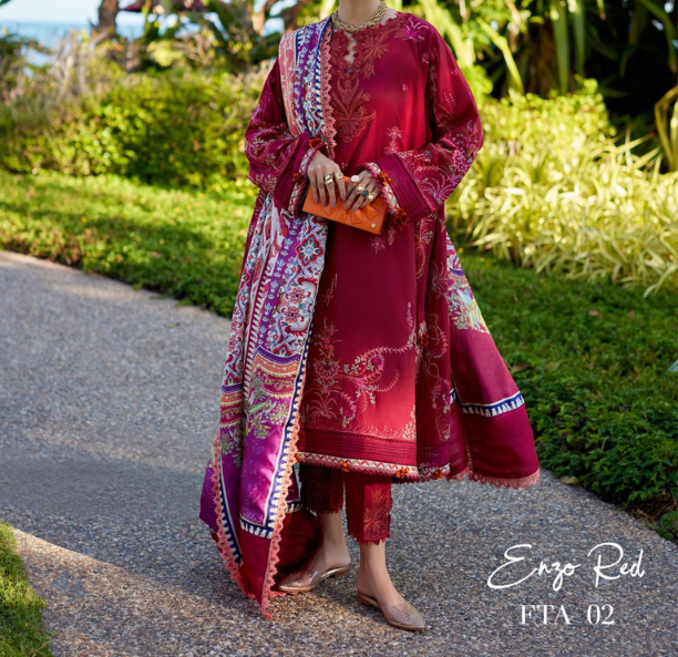 Farah Talib Aziz Suay Luxury Lawn Collection 2024 | Stitched Ready-to-Wear Pakistani Suits