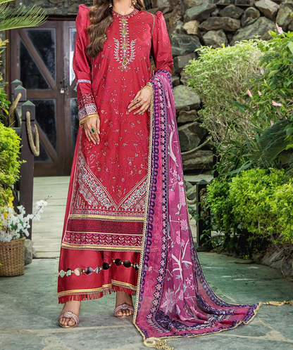ESHAISHA LUXURY LAWN EMBROIDERED EA-LL-512