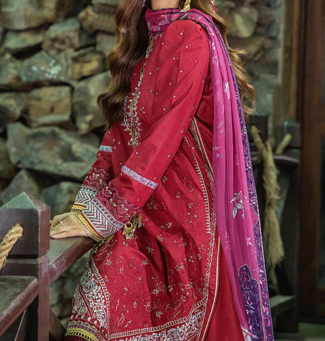 ESHAISHA LUXURY LAWN EMBROIDERED EA-LL-512