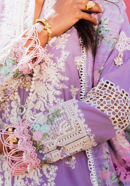Elaf X Hania Aamir Hai Kuch Festive Lawn - EHK-02A Banafsha