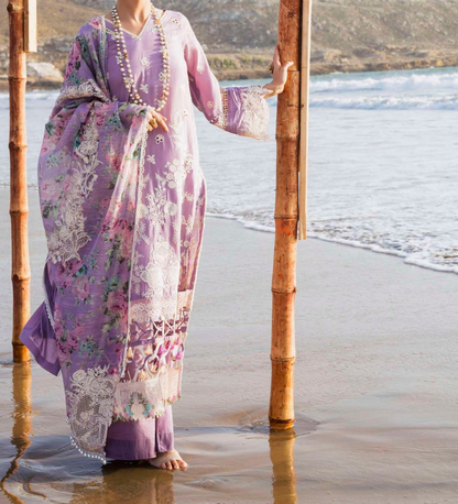 Elaf X Hania Aamir Hai Kuch Festive Lawn - EHK-02A Banafsha
