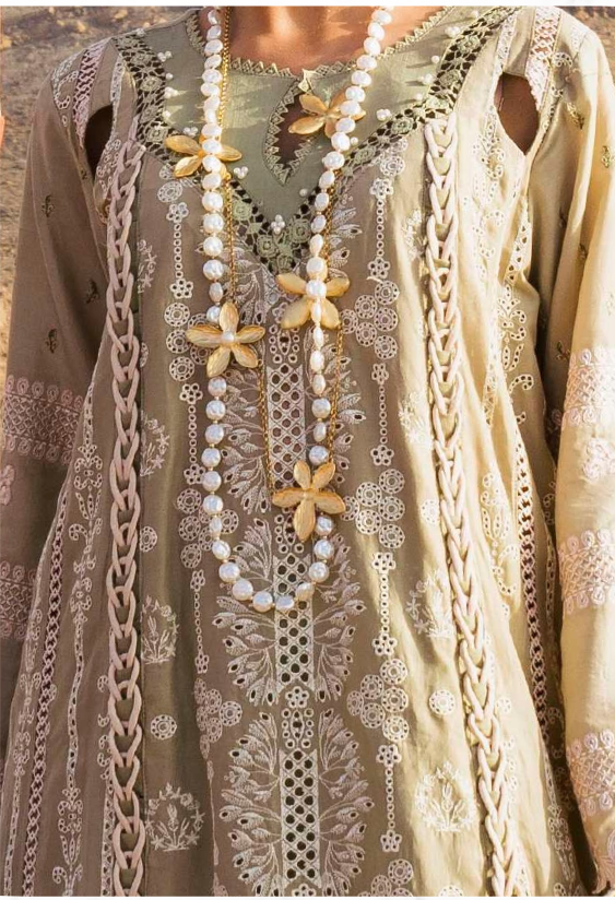 Elaf X Hania Aamir Hai Kuch Festive Lawn - EHK-08 Pur Shokh
