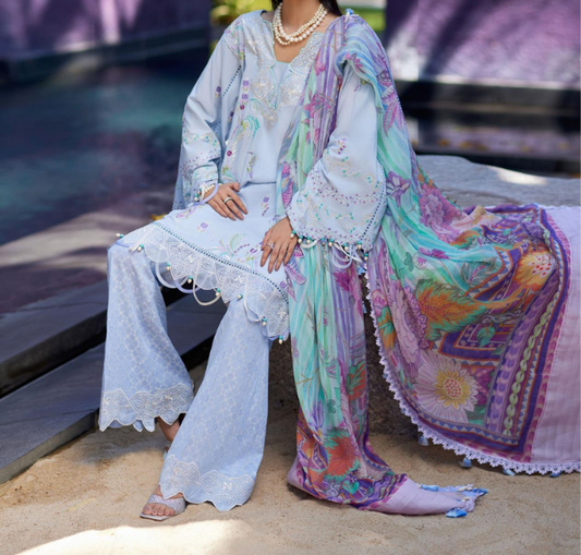 Farah Talib Aziz Suay Luxury Lawn Collection 2024 | Stitched Ready-to-Wear Pakistani Suits