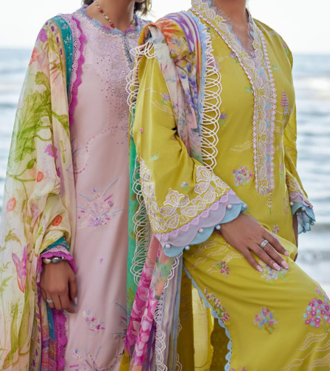 Farah Talib Aziz Suay Luxury Lawn Collection 2024 | Stitched Ready-to-Wear Pakistani Suits
