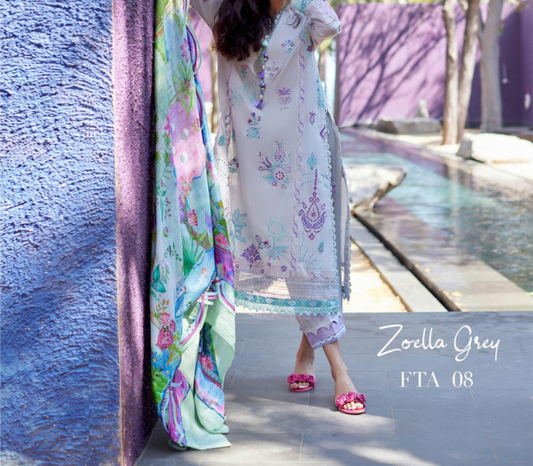 Farah Talib Aziz Suay Luxury Lawn Collection 2024 | Stitched Ready-to-Wear Pakistani Suits