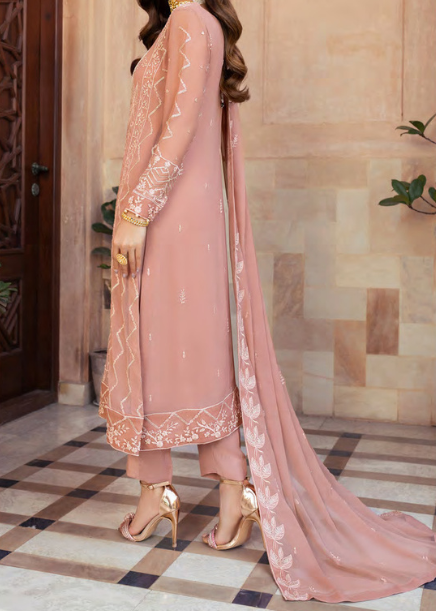 IRSA – Merakish Embroidered Chiffon Unstitched 3Pc Suit