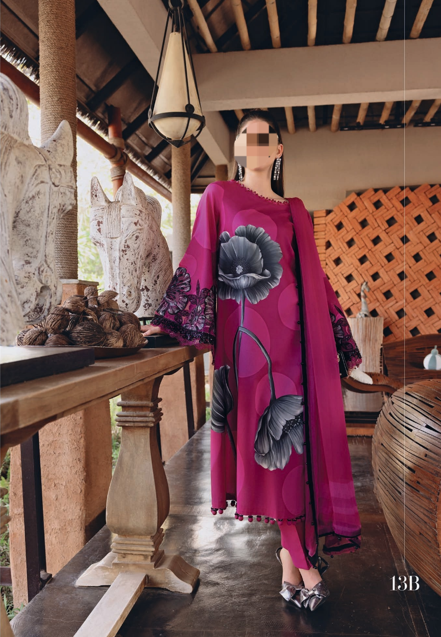 Maria.B M.Prints Volume 29 | Dark Pink| MB26mpt D-13 B