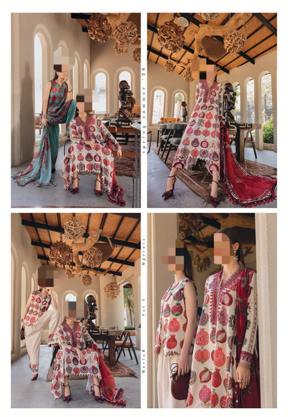 Maria.B M.Prints Volume 29 | Off White | MB26mpt D-03 A