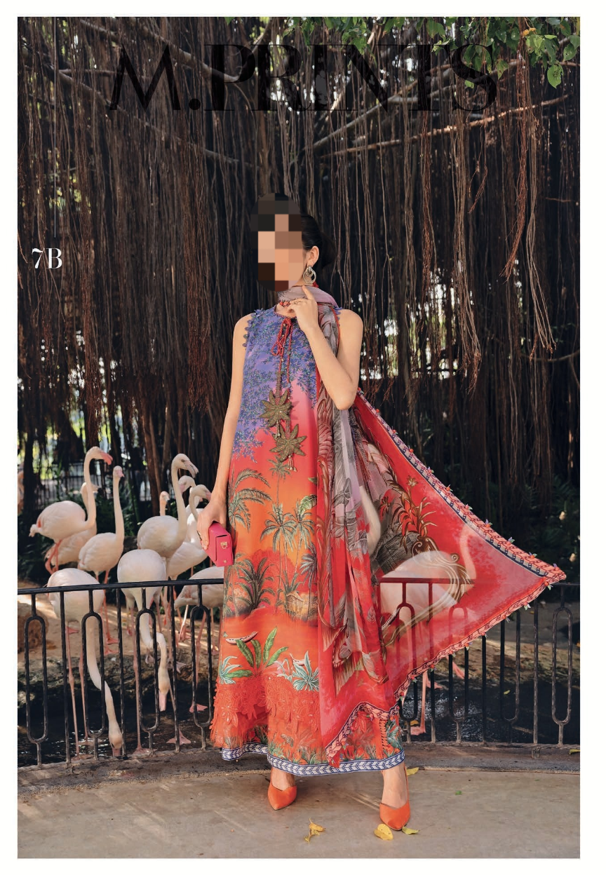Maria.B M.Prints Volume 29 | Olive Green | MB26mpt D-07 B