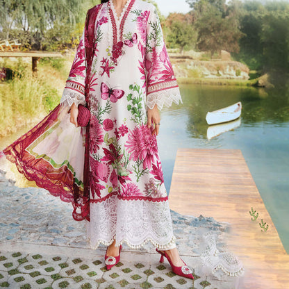 Embroidered Maria.B. M print Summer/spring Collection Lawn Pakistani suit