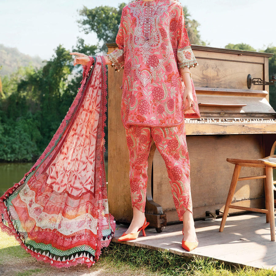 Embroidered Maria.B. M print Summer/spring Collection Lawn Pakistani suit