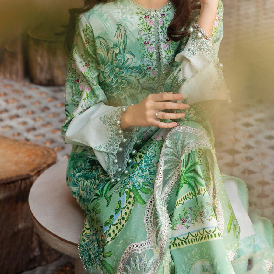 Embroidered Maria.B. M print Summer/spring Collection Lawn Pakistani suit