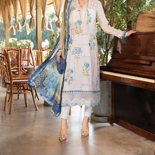 Embroidered Maria.B. M print Summer/spring Collection Lawn Pakistani suit