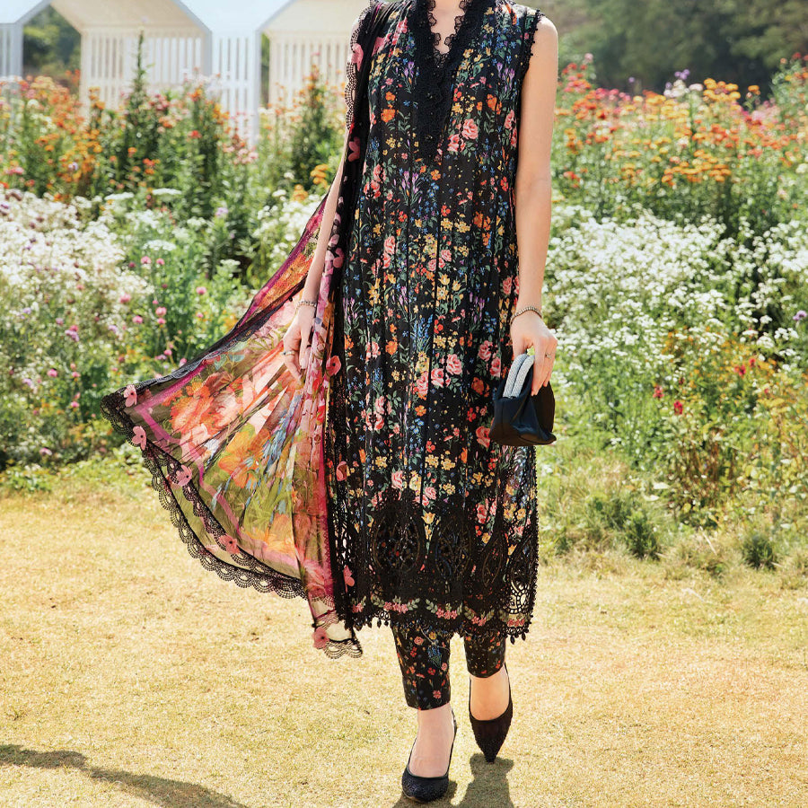 Embroidered Maria.B. M print Summer/spring Collection Lawn Pakistani suit